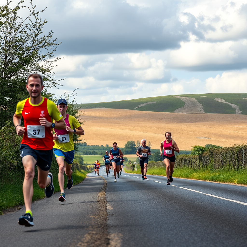 Witney Road Runners lead the pack in half marathon triumph